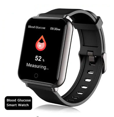 Sangre no invasor Sugar Glucose Meter Monitor Wrist Smartwatch de Digitaces