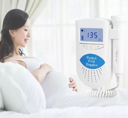 Monitor fetal del bebé del latido del corazón del monitor de corazón de Doppler del ultrasonido inteligente del bolsillo