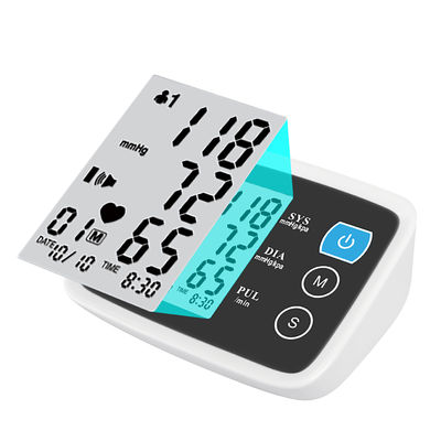 OEM del Sphygmomanometer de la máquina de Digitaces BP del monitor de la presión arterial del brazo del CE 510K