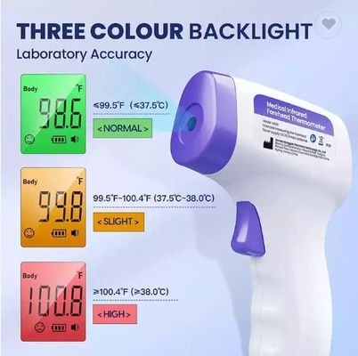 Contacto oral clínico de TemperatureThermometer Digital del bebé infrarrojo de la frente no