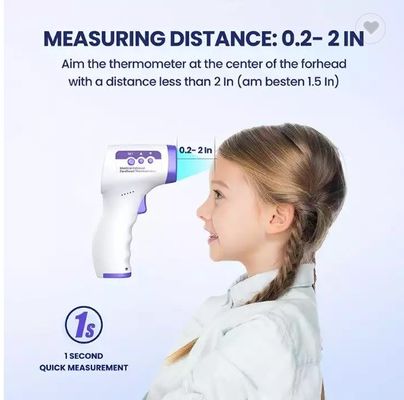 Termómetro infrarrojo de la temperatura de la fiebre del arma del termómetro de la temperatura de Touchless