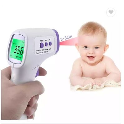 Termómetro infrarrojo de la temperatura de la fiebre del arma del termómetro de la temperatura de Touchless