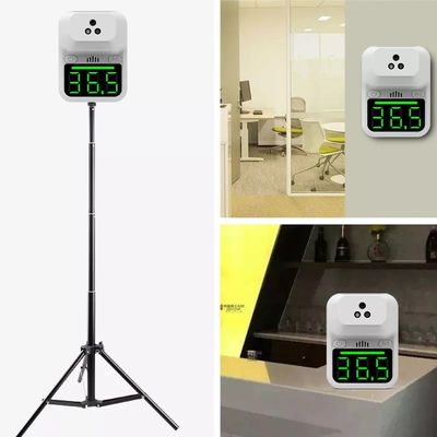 No entre en contacto con el instante infrarrojo montado en la pared de la frente del termómetro de la temperatura del LED Digital que lee la exhibición
