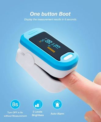 Oxímetro del pulso del finger del oxímetro del sensor del CE SPO2 con el OEM de la exhibición de OLED