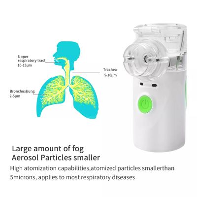 La máquina portátil ultrasónica del nebulizador potable inhala la pila AAA X de Mesh Electric Ce 2 270g