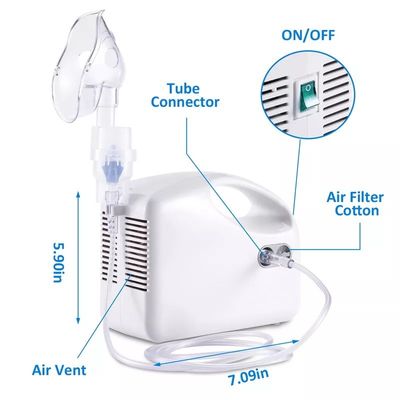 Nebulizador neumático económico del compresor de la terapia del aerosol del nebulizador