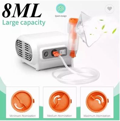 Máscara del inhalador de la máquina del nebulizador de Mesh No Noise Ultrasonic Portable recargable