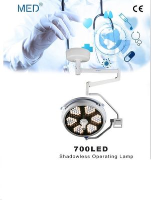 Lámpara Shadowless 700 LED de la cirugía de la cirugía LED del techo del CE pequeña