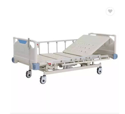 Cama de hospital eléctrica de mudanza con la cama de hospital médica eléctrica de las funciones de las ruedas cinco