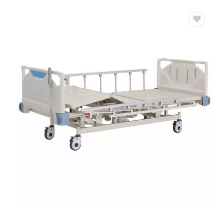 Cama de hospital eléctrica de mudanza con la cama de hospital médica eléctrica de las funciones de las ruedas cinco