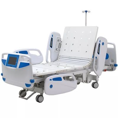 Cama médica eléctrica de la función multifuncional ICU con el pesaje de la función de sistema