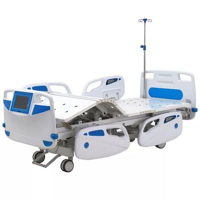 Cama médica eléctrica de la función multifuncional ICU con el pesaje de la función de sistema