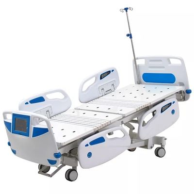 Cama médica eléctrica de la función multifuncional ICU con el pesaje de la función de sistema