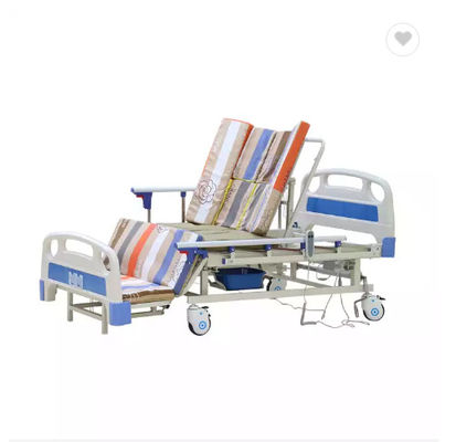 Camas de cuidado con la cama de hospital eléctrica del agujero de los cuidados en casa de la función insignificante de la cama una