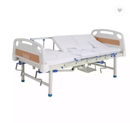 Cama del oficio de enfermera de los cuidados en casa del hospital Multifunction Cama De Manual Medical con el retrete