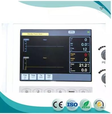 Máquina de respiración del hospital de la máquina médica de Ventilador del CE para el OEM de ICU