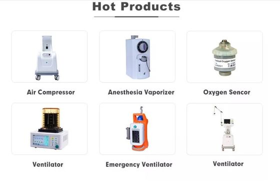Máquina eléctrica de los ventiladores del sistema del ventilador de la máquina del ventilador del aire fresco ICU para la emergencia de ICU