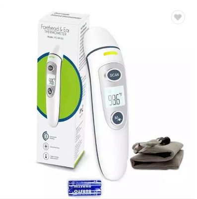 Termómetro infrarrojo bimodal del oído de la frente para los adultos de los niños de los bebés de la fiebre