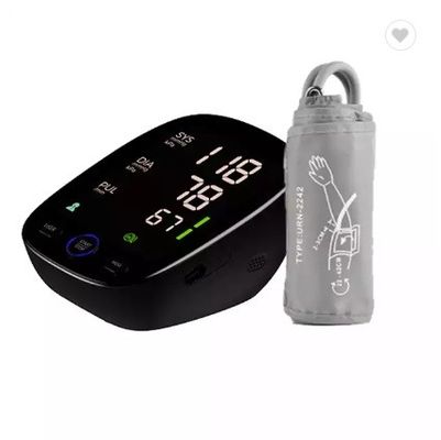 Monitor de la presión arterial del arma automática de Digitaces del puño del brazo de máquina de BP del contraluz