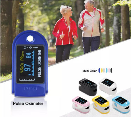 Oxímetro portátil del pulso de la yema del dedo del PDA de Digitaces de la pantalla llevada del color