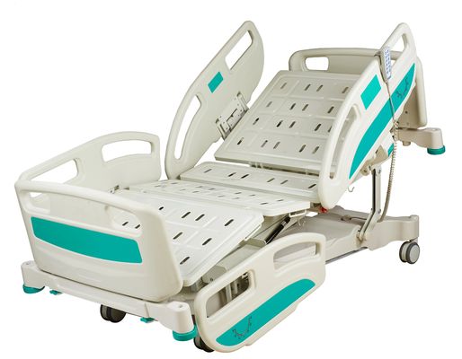 Cama de hospital eléctrica de cinco funciones que coloca la cama paciente para el paciente de cama