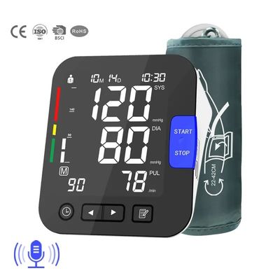 Monitor médico del punto de ebullición de la presión arterial de la máquina del control del punto de ebullición de Digitaces de la voz del arma automática