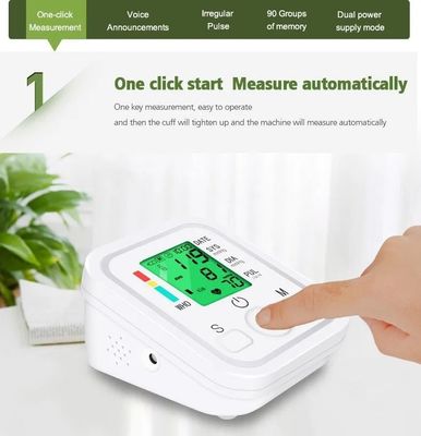 Brazo superior electrónico de la máquina automática de la presión arterial de Digitaces BP