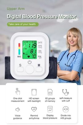 Brazo superior electrónico de la máquina automática de la presión arterial de Digitaces BP