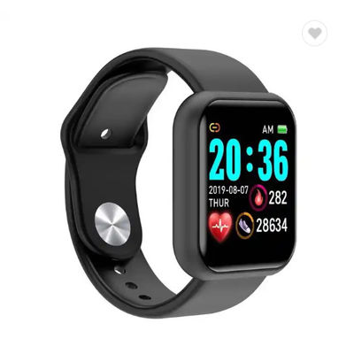 Smartwatch elegante del monitor D20 del deporte del ritmo cardíaco de la presión arterial del reloj