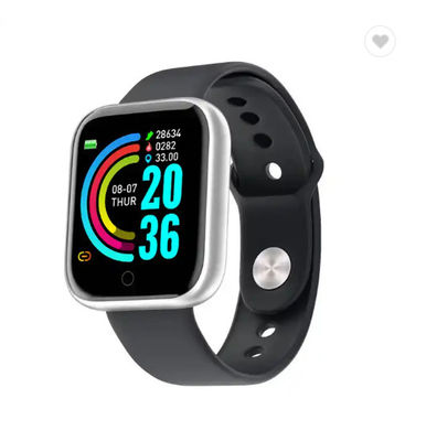 Smartwatch elegante del monitor D20 del deporte del ritmo cardíaco de la presión arterial del reloj