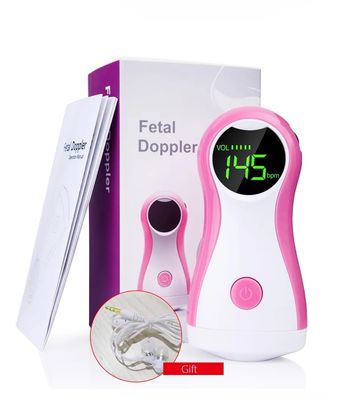 Monitor del latido del corazón del bebé del equipo de Mini Prenatal Fetal Doppler Ultrasound