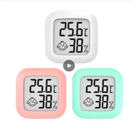 Metro de la humedad del sensor del indicador del higrómetro del termómetro del sitio de Mini Indoor LCD Digital