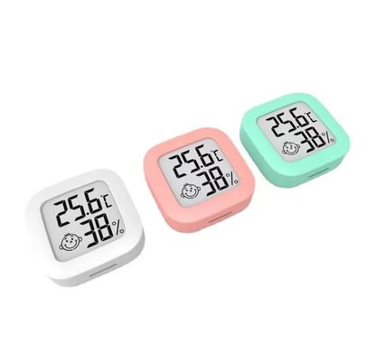 Metro de la humedad del sensor del indicador del higrómetro del termómetro del sitio de Mini Indoor LCD Digital