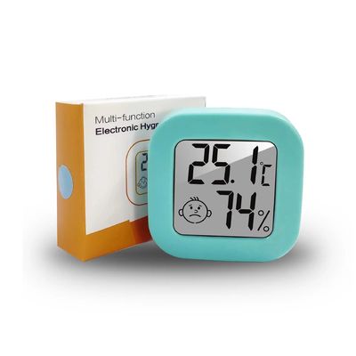 Metro de la humedad del sensor del indicador del higrómetro del termómetro del sitio de Mini Indoor LCD Digital