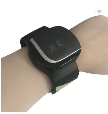 tipo oxímetro elegante del reloj del pulso de la muñeca del wifi SpO2 de la presión arterial de IPX1 con la ayuda del App