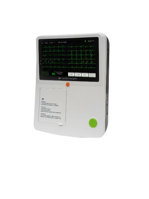 Máquina de ECG médica digital inteligente de alto almacenamiento Electrocardiógrafo de 6 canales ECG
