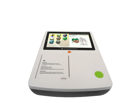 Máquina de ECG médica digital inteligente de alto almacenamiento Electrocardiógrafo de 6 canales ECG