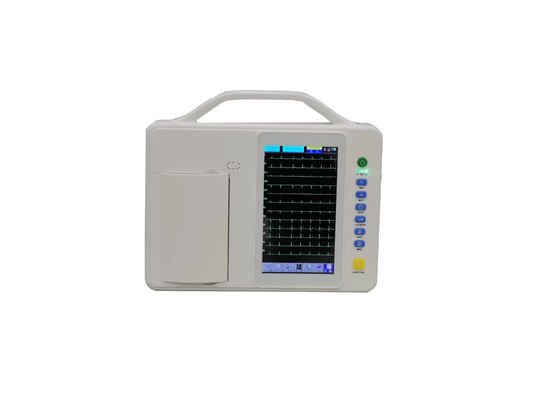 Dispositivo portátil de la máquina ECG de la máquina 3 de ECG del electrocardiógrafo neonatal del canal