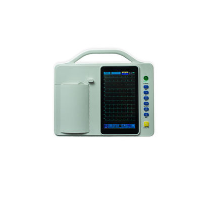 6 canales Máquina de ECG Electrocardiógrafo Pantalla táctil