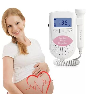 Monitor de corazón fetal inteligente de Doppler del bolsillo del monitor del bebé del latido del corazón