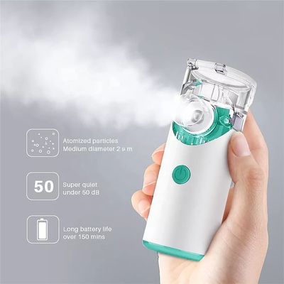 Inhalador ultrasónico Mesh Nebulizer For Children portátil del PDA recargable del Usb