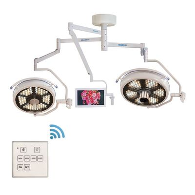 La lámpara quirúrgica de la cabeza del techo del doble del LED llevó las lámparas médicas de la lámpara principal quirúrgica ligera