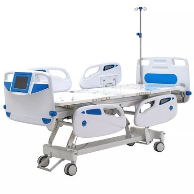 Cama médica eléctrica de la función multifuncional ICU con el pesaje de la función de sistema
