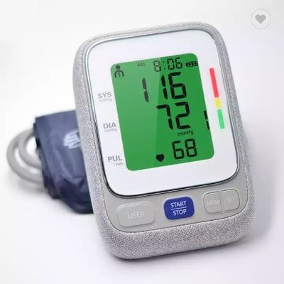 OEM aprobado del brazo superior del monitor de la presión arterial de Digitaces del hogar del CE