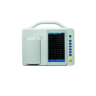Dispositivo portátil de la máquina ECG de la máquina 3 de ECG del electrocardiógrafo neonatal del canal