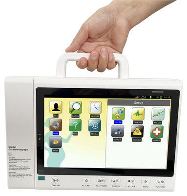 Monitor fetal materno con pantalla táctil